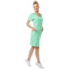Perlička® Zdravotnícke šaty Ivka SATTÉ Mätová Veľkosť: 52, Farba: Mätová