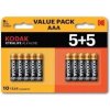 Alkalická batéria Kodak AAA (R3) 10 ks