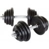 Nakladací jednoručný činkový set Spartan 2x15kg - oceľový - Priemer 30 mm
