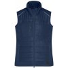 James&Nicholson Dámska softshellová vesta JN1821 Navy 3XL