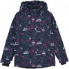 COLOR KIDS-Ski Jacket - AOP -741706.5381-Pink Glo Ružová 140