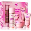 I Heart Revolution Blossom I Heart Revolution Blossom Bloom Hair and Body Mist parfumovaný sprej na telo a vlasy 100 ml + I Heart Revolution Blossom Bloom Body Wash parfumovaný sprchový krém 50 ml + I