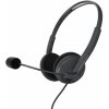 Energy Sistem Headset Office 2, komunikačné slúchadlá s mikrofónom, čierna