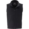 James & Nicholson | JN 1128, Pánska 2-vrstvová softshell vesta, čierna, XXL