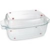 TESCOMA Pekáč s poklopom GrandCHEF 40x26 cm, sklenený