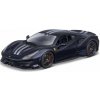 Bburago Ferrari TOP 488 Pista modrá /silver stripe BB26026B 1:24