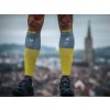 Návleky na lýtka COMPRESSPORT R2V2 šedožluté T1 (30-34 cm)