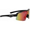 ŠPORTOVÉ CYKLISTICKÉ OKULIARE SPIUK SKALA ČIERNE S ČERVENÝM ZRKADLOVÝM SKLOM, KATEGÓRIA 3