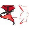 KIK KX6840 Postroj s vodítkem pro psy, vel. XL - červený