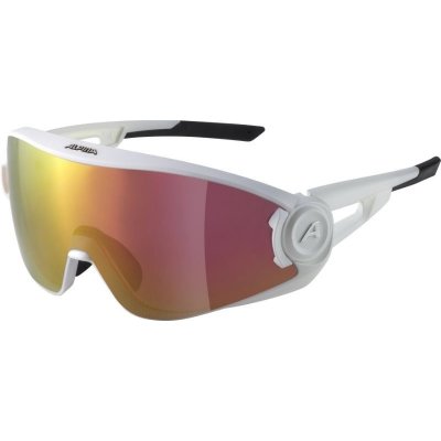 Cyklistické okuliare Alpina 5W1NG Q + VM white matt (4003692299413)