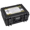 B-W Outdoor Battery.case 908.8 Preprava a skladovanie chybných lítiových batérií, čierny