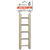 Rebrík drevený 5 stupňov, 22cm