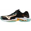Pánska halová obuv Mizuno Wave Lightning Z8 Black/Tangelo/Ice Green EUR 40,5