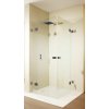 Riho Scandic sprchovací kút 90x90 cm obdĺžniková chromová lesklé/priehľadné sklo G001100120