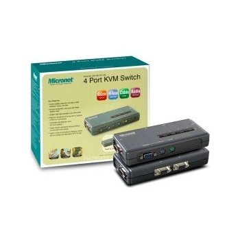 Micronet SP214EL 4-port KVM Switch PS/2