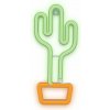 Forever RTV100211 CACTUS neónové LED svetlo oranžová/zelená 14x2x33 cm
