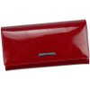 Gregorio LN-100 červená dámska kožená peňaženka 18,5 x 10 x 3,5 cm