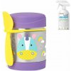 SKIP HOP Zoo Termoska na jedlo s lyžičko/vidličkou Narval 325 ml, 3+ + AQUAINT 500 ml