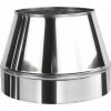 PRODMAX Zakončenie nerezového izolovaného trojplášťového (trojvrstvového) komína / výustka - priemer 100/160 mm, hrúbka steny rúry 0,6 mm, dymovod