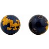 Nefertitis Zdravotné čínskej meditačné guličky proti stresu Yellow Dragon NF13163 - cca 4 cm