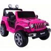 Vozidlo na baterie Lean Cars FT-938 s růžovým lakem 4x4