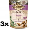 Carnilove Dog Semi Moist Snack Quail enriched with Oregano 3 x 200 g