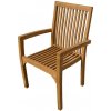 Asko a.s. RIVIERA - stohovacie záhradné kreslo natural, teak