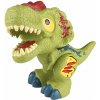 Dinosaurus s efektmi zelený 26x18x13 cm