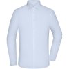 James & Nicholson Košile JN 1372 slim fit, popelínová, dlouhý rukáv, pánská COT02137203703-light blue L Modrá světlá
