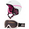 Sulov Sphare white lyžařská helma + brýle Sulov FREE - S/M - obvod hlavy 54-58 cm