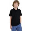 Detské polo tričko 4F unisex U513 čierne 158 cm