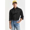 KOŠEĽA GANT REG SATEEN SHIRT BLACK