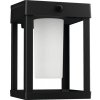 LED nástenné solárne osvetlenie Philips 8720169263871 Camill IP44 250 lm 3000 K čierne so senzorom pohybu