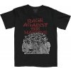 Rage Against The Machine Tričko Crowd Masks Unisex Black M