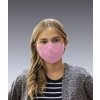 NANO4FIBERS TRADE s.r.o. Respirátor BreaSAFE® COMMUNITY MASK KIDS/TEENS RUŽOVÝ - 5ks Veľkosť: KIDS