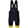 SANTINI Cyklistické nohavice krátke s trakmi - TOUR DE FRANCE - BIB SHORTS - čierna L