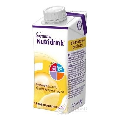 Nutridrink s banánovou príchuťou (krabička) 200 ml