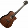 LAG Sauvage DCE Natural Elektroakustická gitara Dreadnought