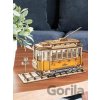 NiXiM Dřevěné 3D puzzle/Retro tramvaj - NiXim