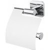 BISK Erga Forte, držiak na WC papier s krytom, chrómová, ERG-06843