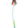 Flamingo vrhač tenisových míčků 68 cm blue green