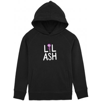 Lil Ash mikina Lollipop hoodie čierna
