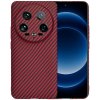 Techsuit Carbonite FiberShell puzdro pre Xiaomi 14 Ultra – červené