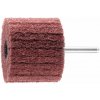 Bibielle RB0025 | Brúsny vejár z brúsneho rúna so stopkou 60x40-6 mm, Z180 MEDIUM - stredý