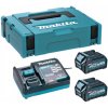 MAKITA Sada AKU 2x BL4025 + DC40RA XGT 191J81-6