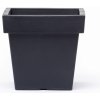 PROSPERPLAST LOFLY LOW Kvetináč 28,9cm antracit