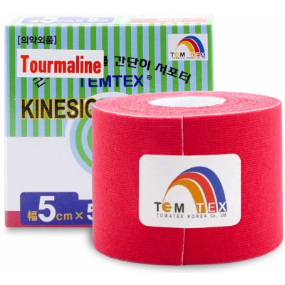 Temtex Classic Kinesiotape červená 5cm x 5m