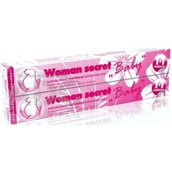 Woman Secret baby tehotenský test 1 x 2 ks