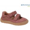 Protetika - barefootové polootvorené topánky NERY old pink Veľkosť: 19