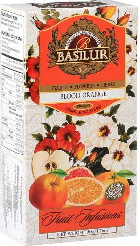 BASILUR Fruit Blood Orange 25 x 2 g